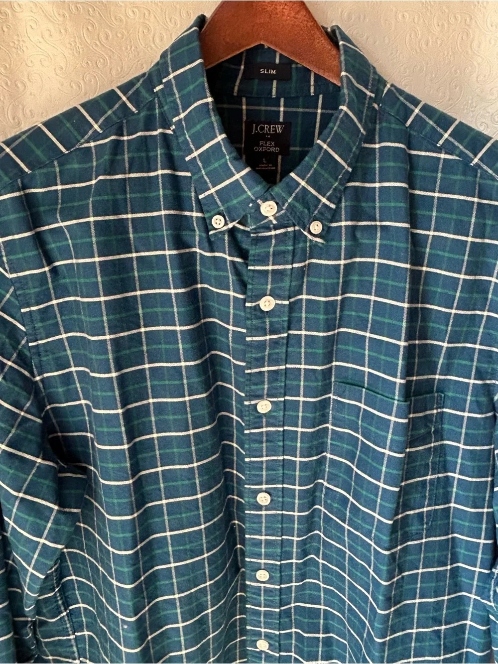 J. Crew classic teal